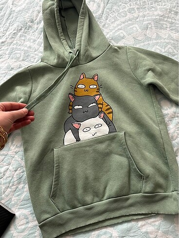 Koton XS beden sweatshirt hoodie (kapşol) - Görsel 4
