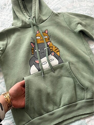 Koton XS beden sweatshirt hoodie (kapşol) - Görsel 5
