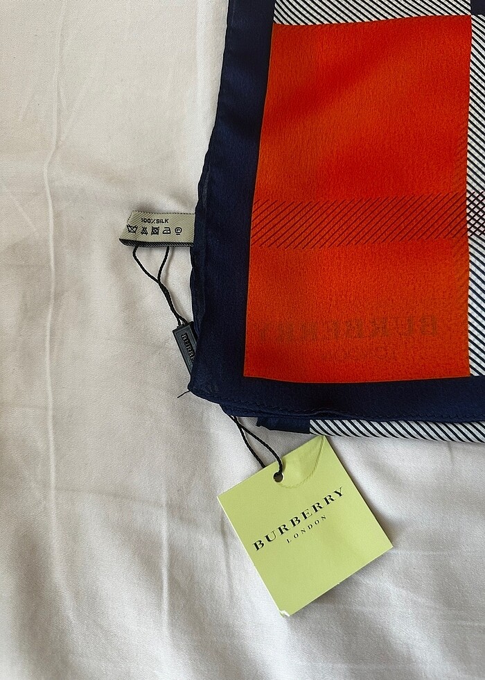 Burberry Vual ipek şal - Görsel 3
