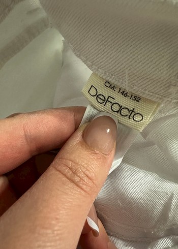 Defacto Beyaz Comfort Straight Jean - Görsel 4