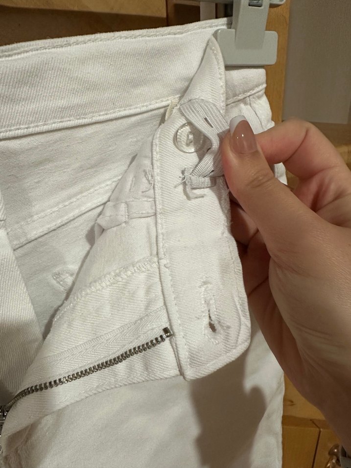 Defacto Beyaz Comfort Straight Jean - Görsel 3