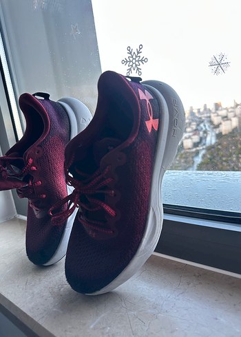 Under Armour Erkek Bordo Koşu Ayakkabısı - Görsel 7