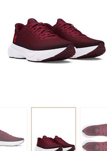 Under Armour Erkek Bordo Koşu Ayakkabısı - Görsel 5