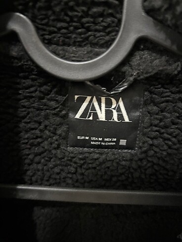 Zara Zara siyah biker mont