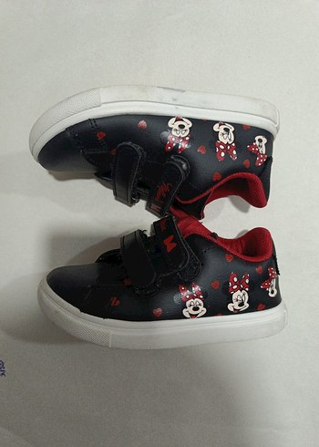 Kız Çocuk Baskılı Kırmızı Spor Ayakkabı - Görsel 5