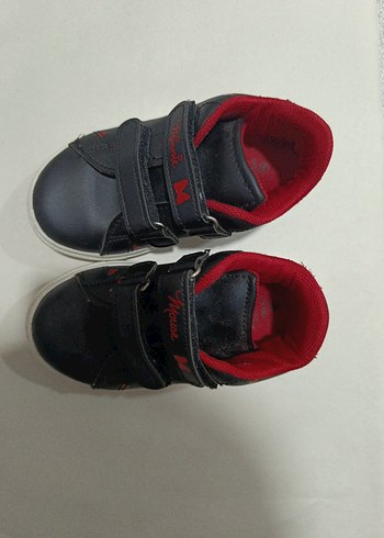 Kız Çocuk Baskılı Kırmızı Spor Ayakkabı - Görsel 2