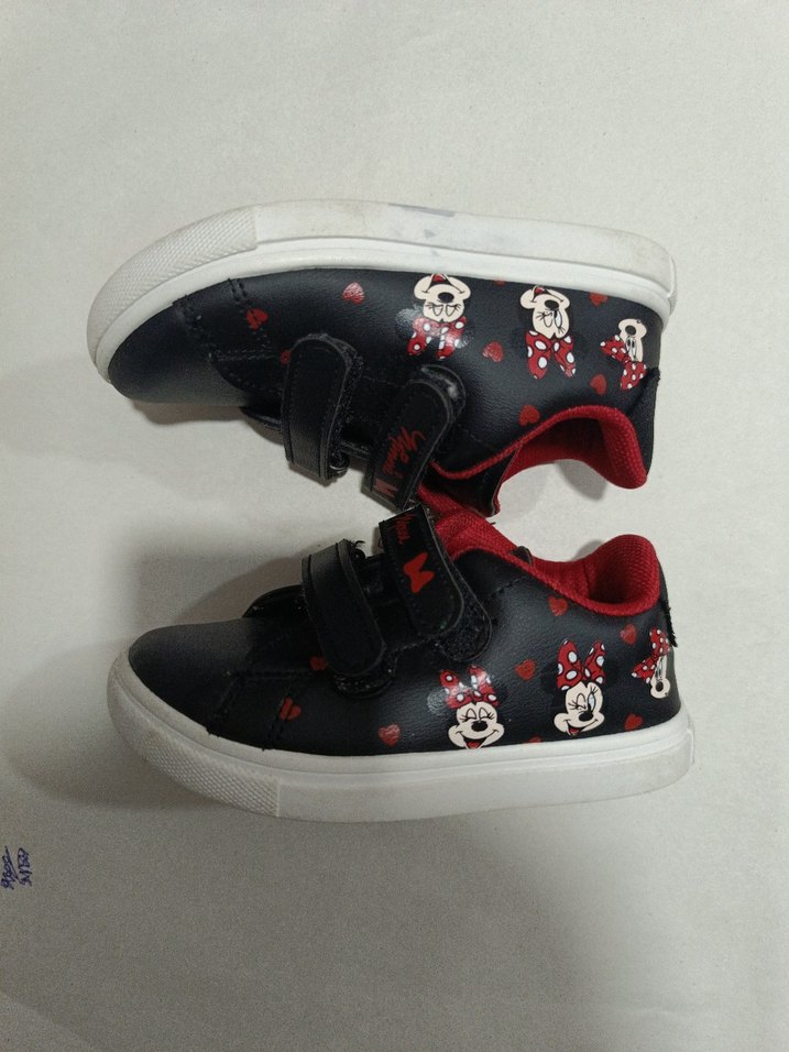 Kız Çocuk Baskılı Kırmızı Spor Ayakkabı - Görsel 5