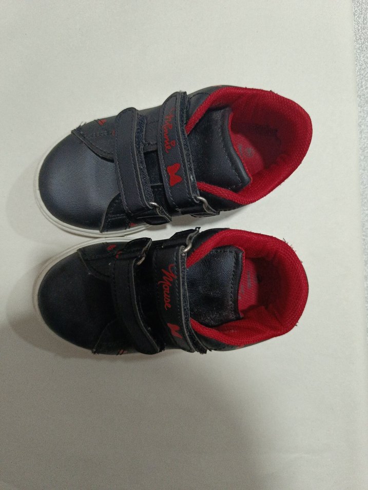 Kız Çocuk Baskılı Kırmızı Spor Ayakkabı - Görsel 2