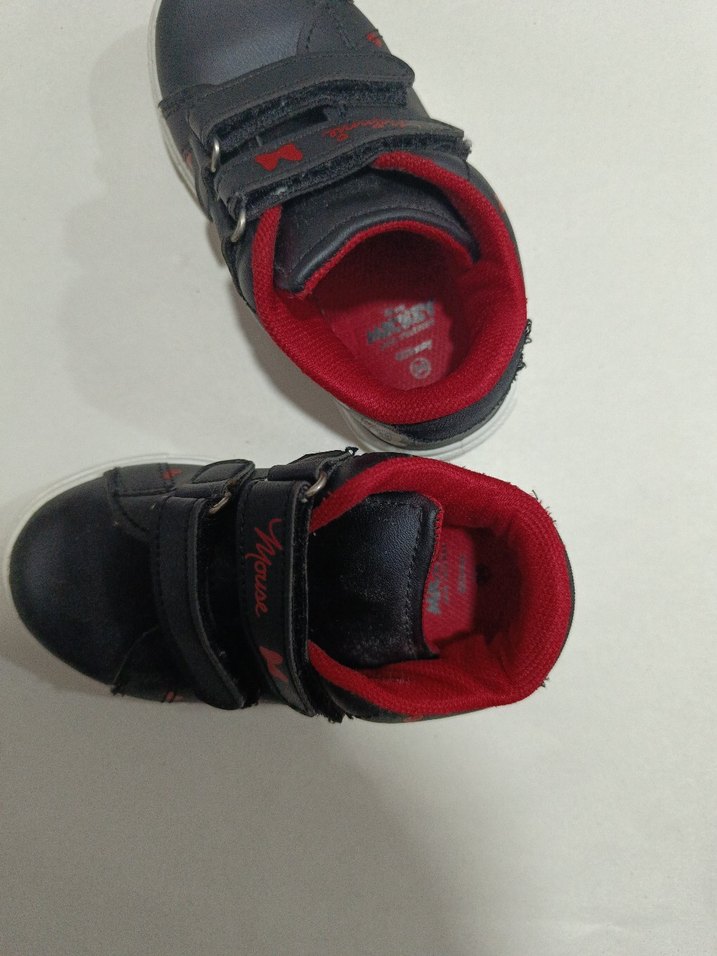 Kız Çocuk Baskılı Kırmızı Spor Ayakkabı - Görsel 3