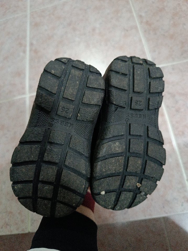 Kızlar için renkli mor kayışlı botlar - Görsel 3