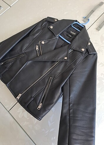 s Beden Pull and Bear Deri Ceket