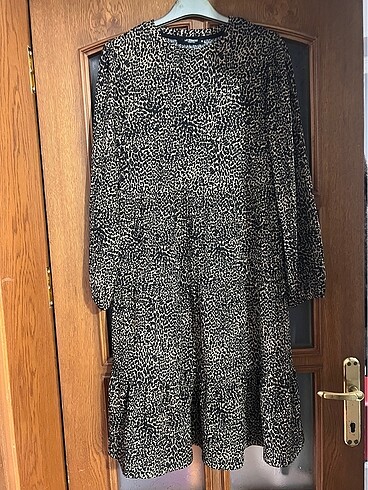 Leopar elbise 38 40 uyumlu