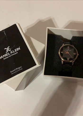 Daniel Klein Daniel Klein Kadın Siyah Kemerli Saat