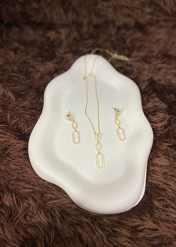 Gold kadın takı seti - Görsel 2