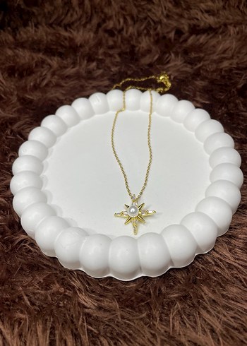 Altın Zincirli kutup yıldızı kolye - Görsel 2