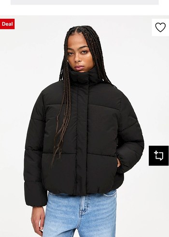 Pull & bear kadın şişme mont