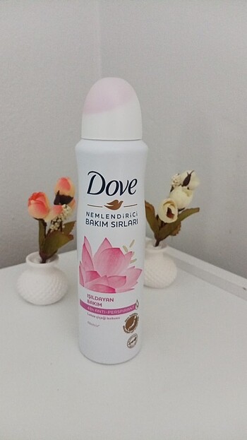 Dove deodorant lotus çiçeği 