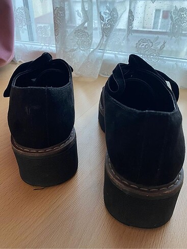 Deichmann Oxford Platform Taban Süet