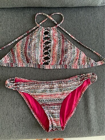 36 Beden Penti marka etnik desen bikini takımı