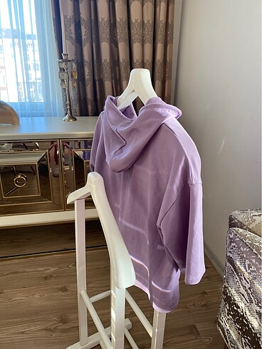 l Beden mor Renk Crop sweat