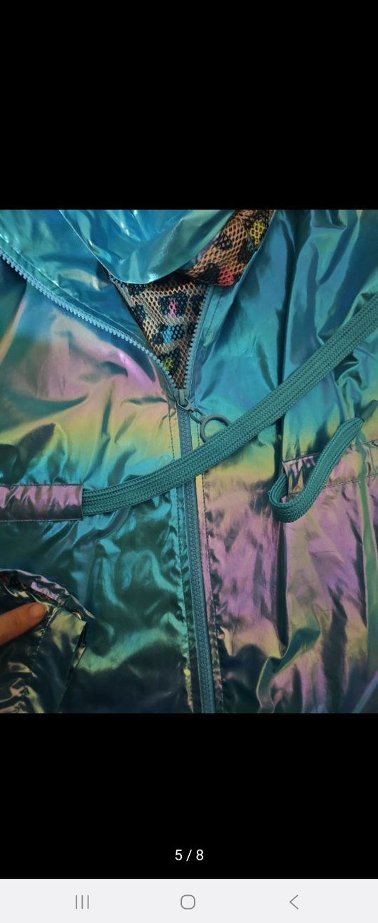 Berosh parlak yağmurluk - Görsel 5