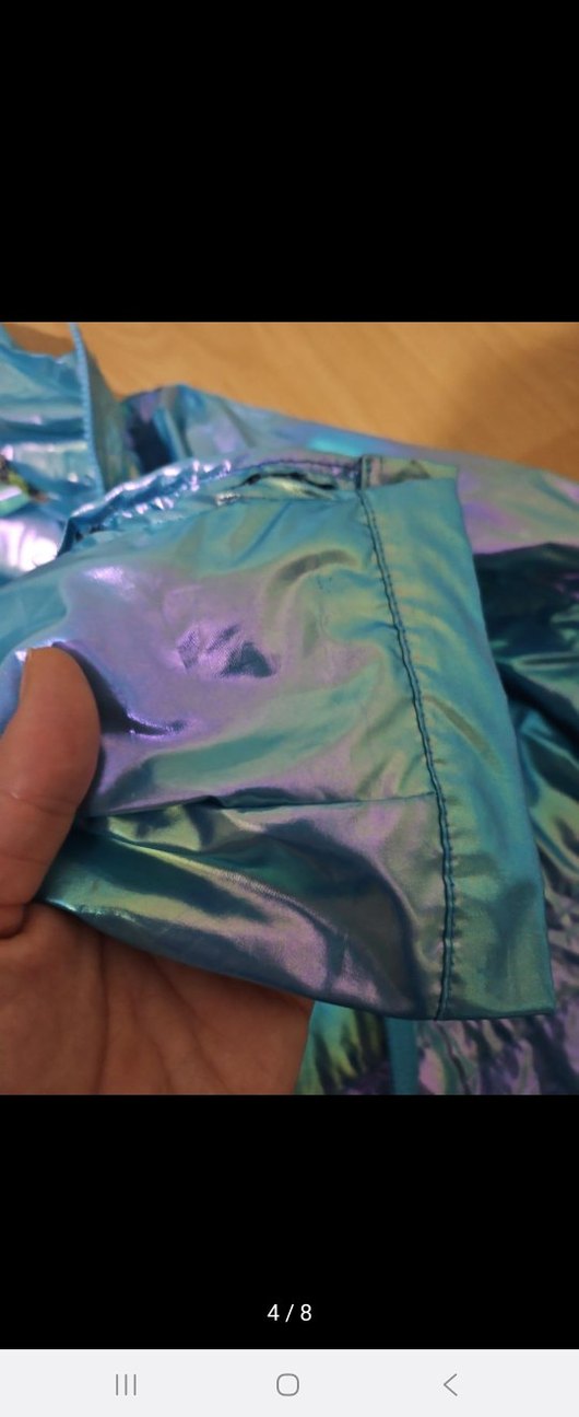 Berosh parlak yağmurluk - Görsel 4