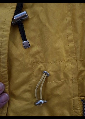 Zara sarı yağmurluk - Görsel 7