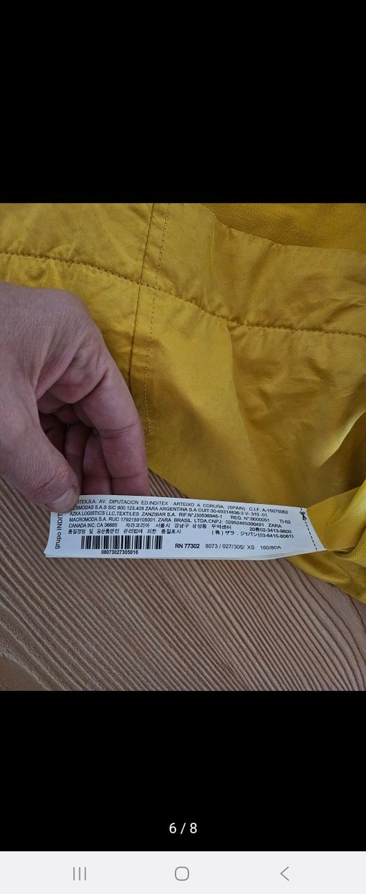 Zara sarı yağmurluk - Görsel 3
