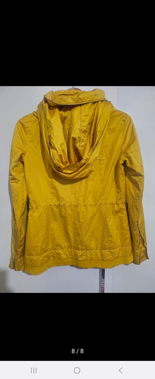 Zara sarı yağmurluk - Görsel 2