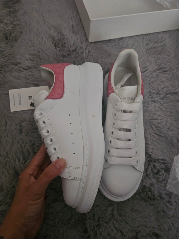 Alexander McQueen Beyaz Kadın Sneakers - Görsel 2