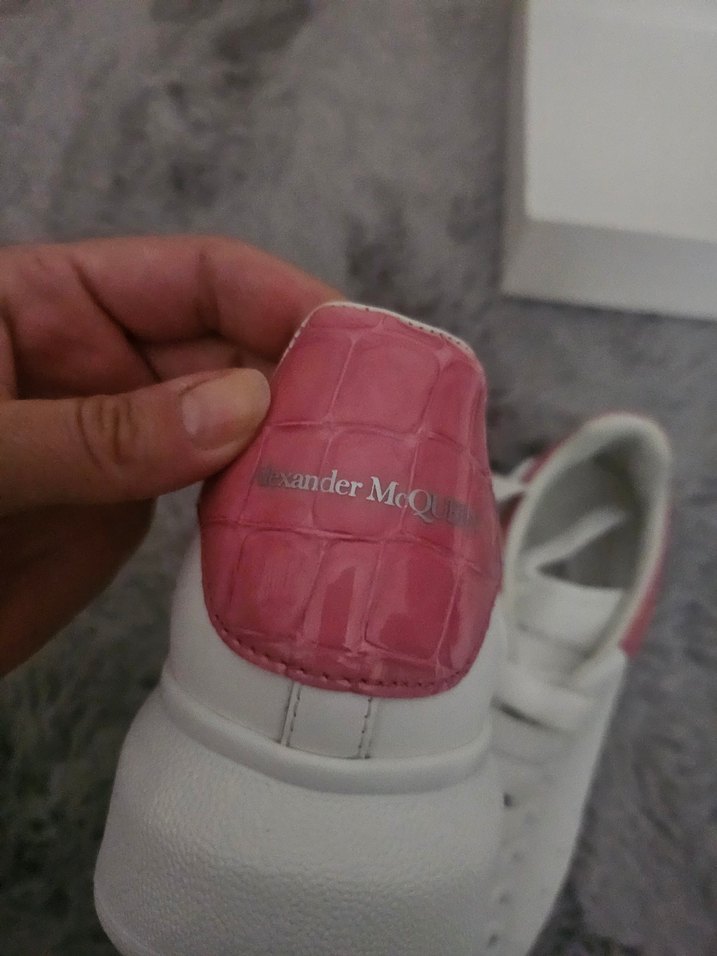 Alexander McQueen Beyaz Kadın Sneakers - Görsel 3