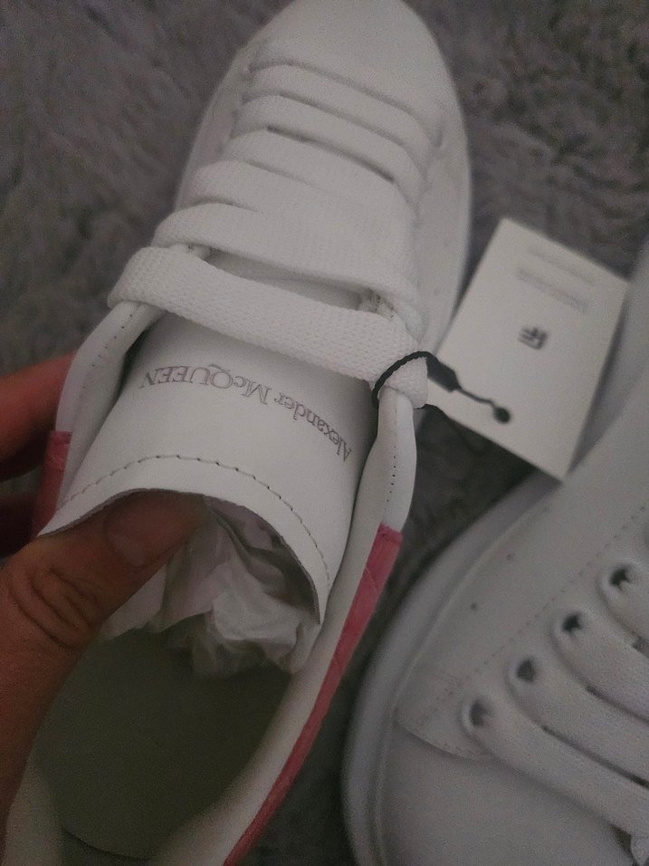 Alexander McQueen Beyaz Kadın Sneakers - Görsel 4