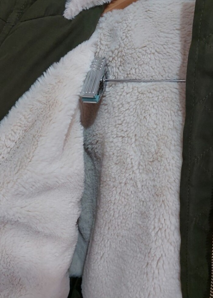 Haki Rengi Parka - Görsel 2