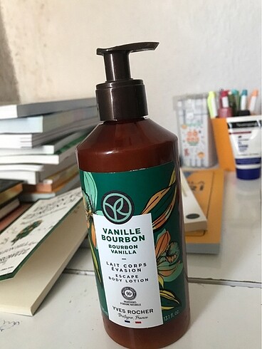 Yves rocher vanilyalı vücud losyonu