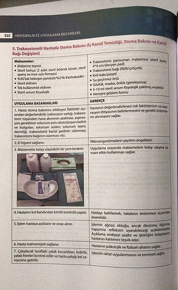 HEMŞİRELİKTE UYGULAMA BECERİLERİ - Görsel 5