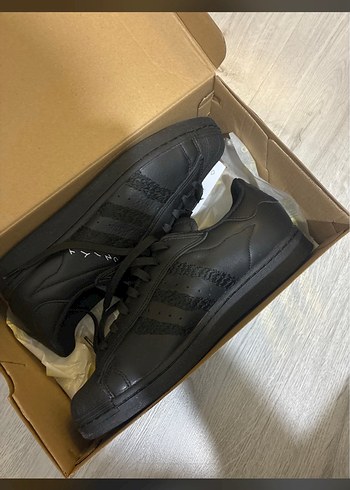 Adidas superstar unisex spor ayakkabı - Görsel 4