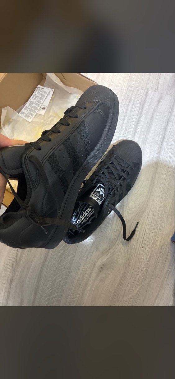 Adidas superstar unisex spor ayakkabı - Görsel 2