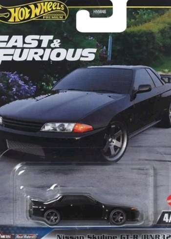 Hot Wheels Siyah Nissan Skyline GT-R Oyuncak Araba