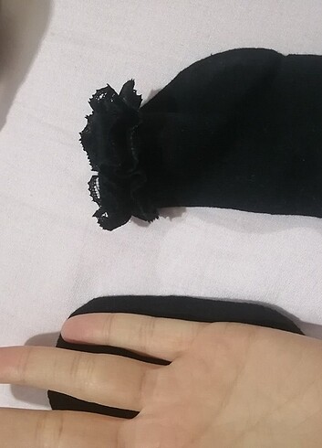 m Beden siyah Renk Siyah minik çorap 