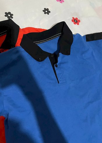 Erkek Çok Renkli Uzun Kollu Polo Tişört - Görsel 3