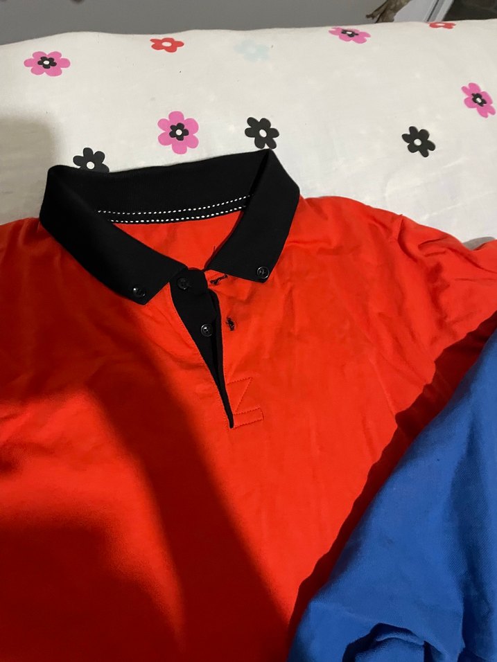 Erkek Çok Renkli Uzun Kollu Polo Tişört - Görsel 4