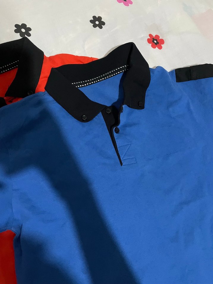 Erkek Çok Renkli Uzun Kollu Polo Tişört - Görsel 3