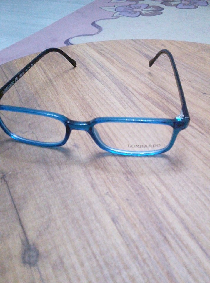 Şeffaf Mavi çocuk Gözlüğü - Görsel 3