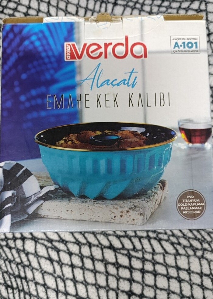 Emaye kek kalıbı - Görsel 5