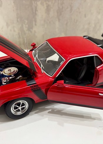 1/18 Welly Mustang Diecast Model Araç