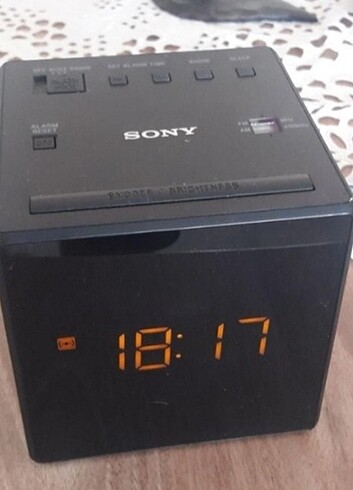 Sony Alarmli Radyolu Saat