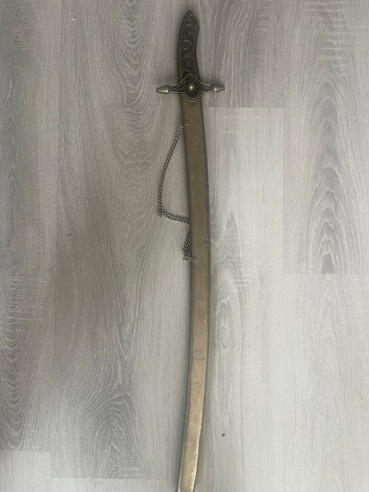Gümüş detaylı  Kılıç ve Kın - Görsel 5