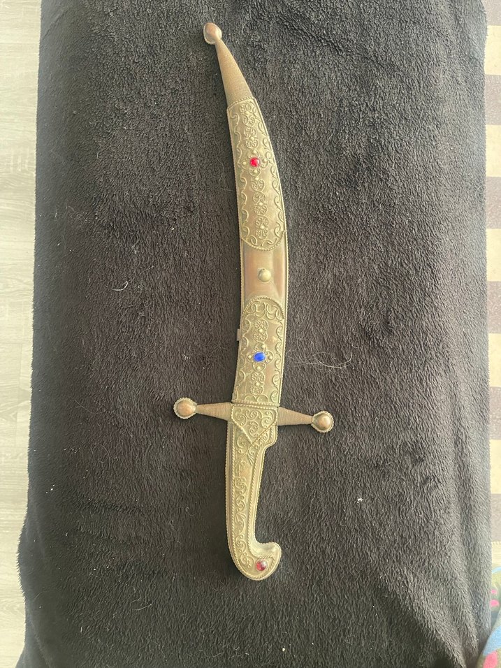 Osmanlı Tarzı Süslemeli Kısa Kılıç - Görsel 3