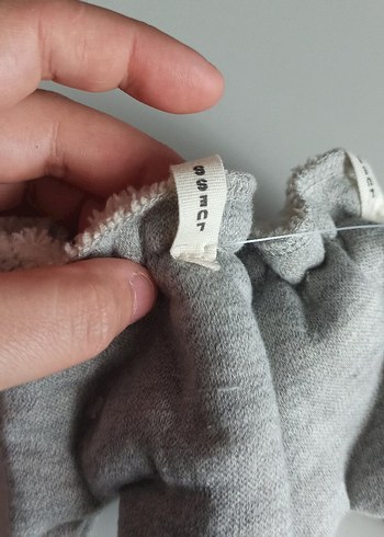 bebek Gri  Eldiven - Görsel 2