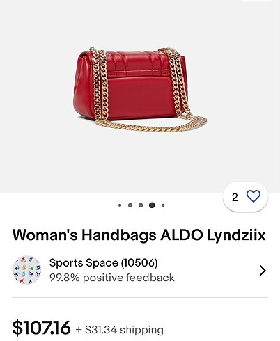  Beden bordo Renk Original Aldo Çanta